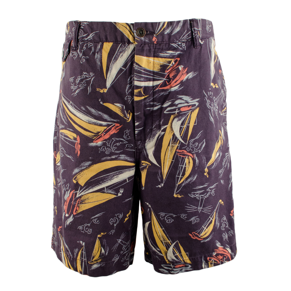 NWT Polo Ralph Lauren Men's Big & Tall Classic Fit Canvas Short Slbt 58B $125 - Picture 3 of 4
